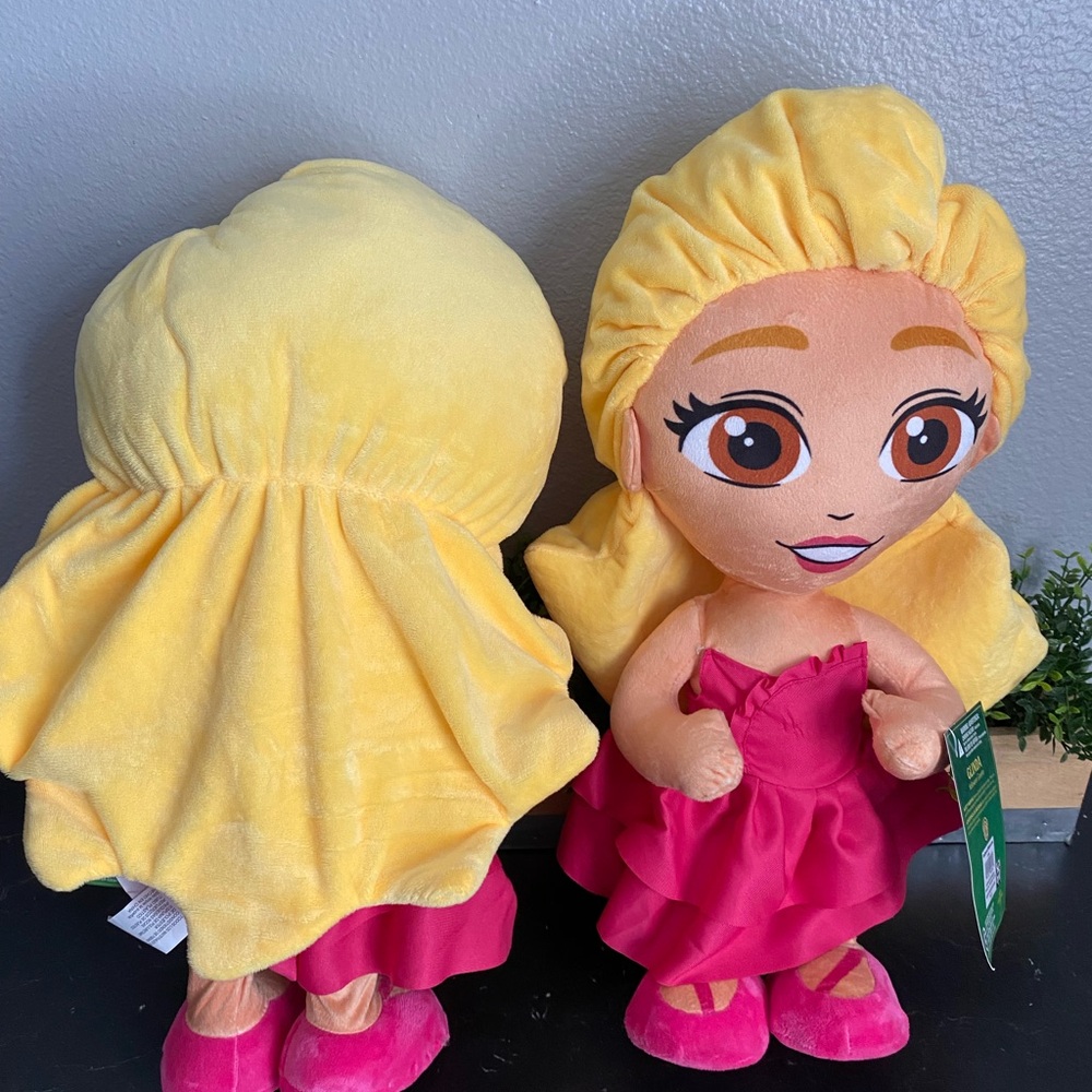 Yellow and Pink Plush Doll Glinda Universal (Perfect gift for Christmas)🎄